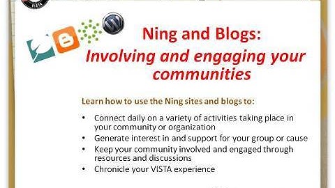 Social Media Monday: Ning and Blogs