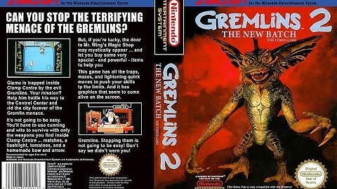 Gremlins 2 (1990) - Nintendo NES Longplay (Full Game) [033]