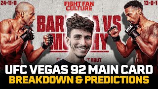 UFC Fight Night: Barboza vs Murphy | Main Card BREAKDOWN & PREDICTIONS
