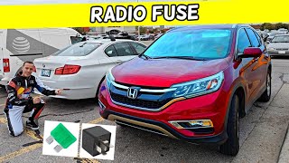 HONDA CRV CRV RADIO FUSE LOCATION, RADIO NOT WORKING FUSE 2012 2013 2014 2015 2016