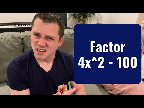 Factor 4x^2 -