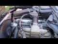 BMW E32 735i Engine start