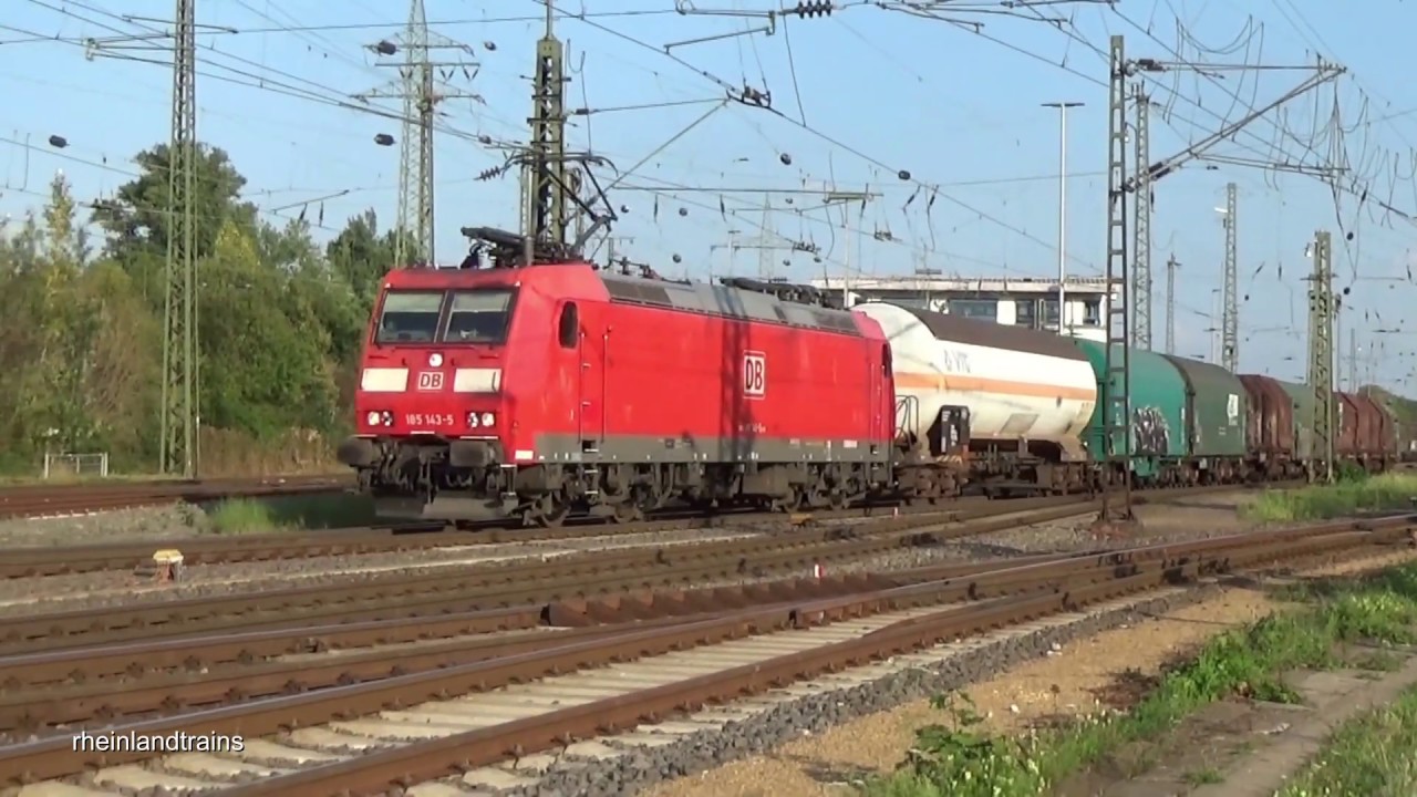 Züge in Gremberg Nord am 31.August 2019