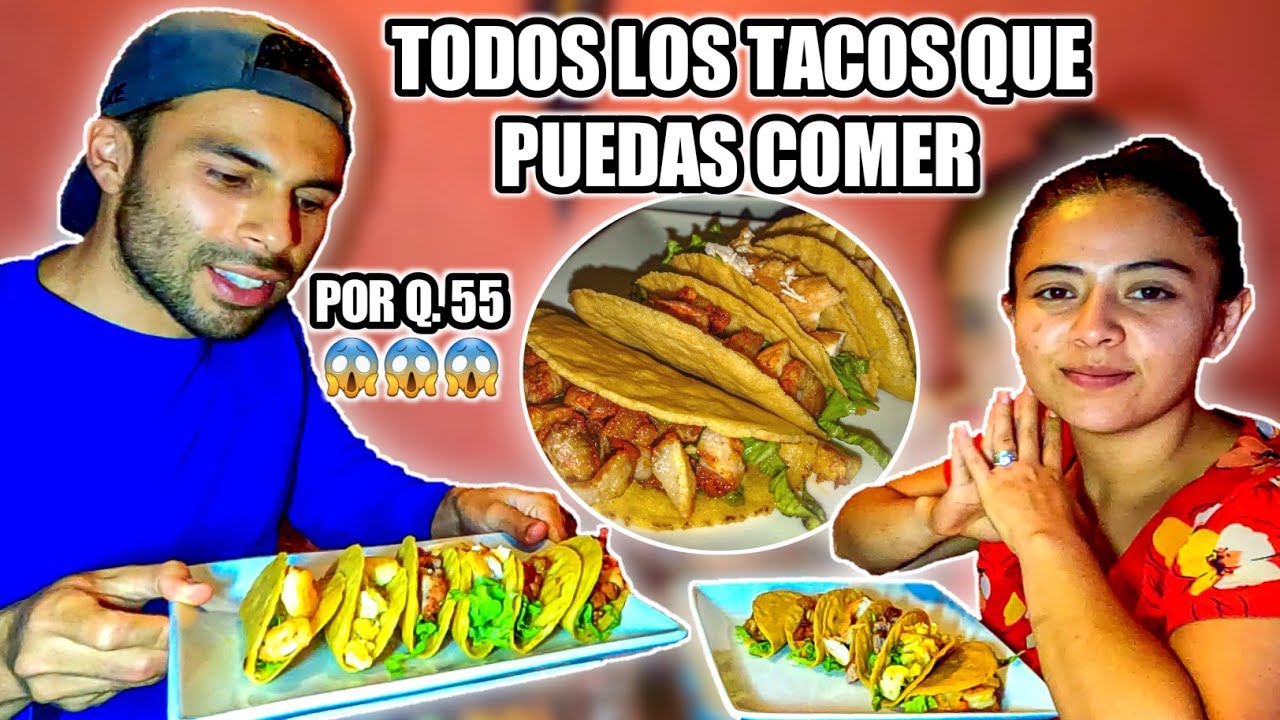 Rompiendo el RÉCORD de comer más TACOS en Restaurante El Pirata (All