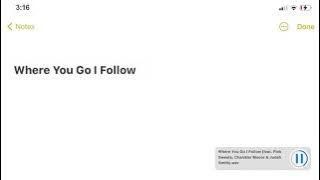 Justin Bieber - Where You Go I Follow (feat. Pink Sweat$, Chandler Moore, Judah Smith)