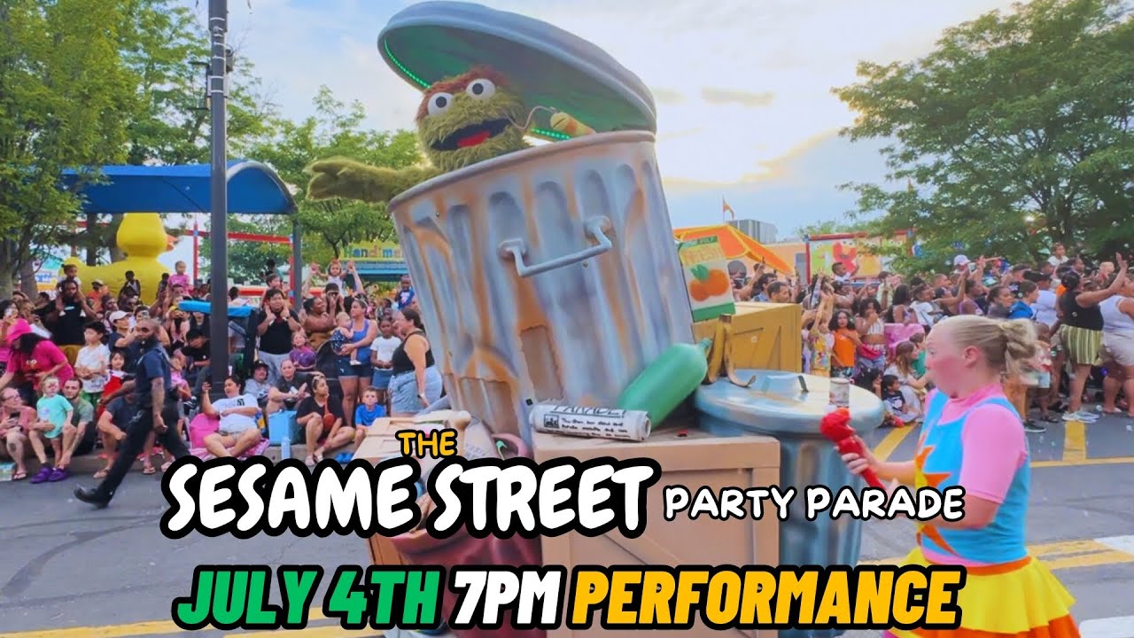 Парад на Улице Сезам, 4 июля, 19:00 | Sesame Place Philadelphia