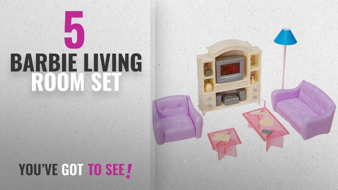 Top 10 Barbie Living Room Set 2018 My Fancy Life Barbie Size Dollhouse Furniture