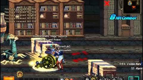 DFO - Iori rampages on cultist octopi (sprite mod)