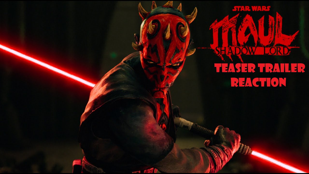 THIS NEW MAUL SHOW LOOKS PROMISING! - Star Wars: Maul Shadow Lord Teaser Trailer REACTION