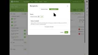 Monthly signup sheet refresher