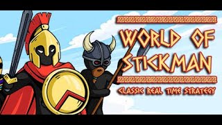 STICKMAN BECOMES A RTS  !!  World of Stickman Classic RTS demo, first look let's play screenshot 5