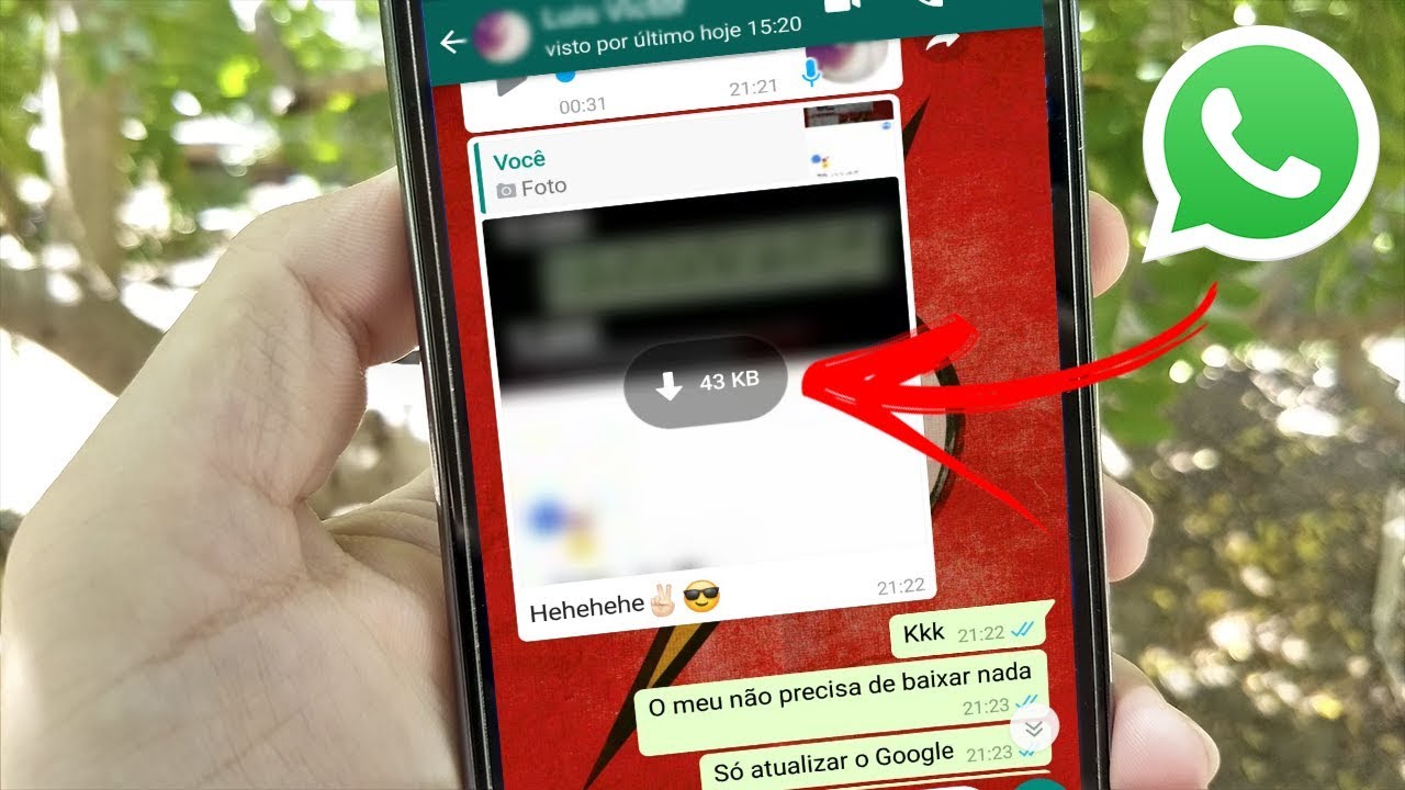 WhatsApp permite agora baixar novamente a mídia excluída - YouTube