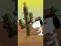 Christmas Cactus with Snoopy &amp; Spike 🌵🎄 Snoopy | Happy Holidays 2024 #shorts