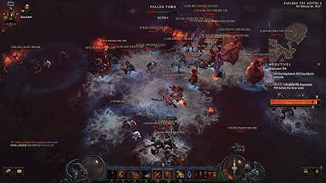 Diablo 3: Reaper of Souls Patch 2.1 Hardcore Demon Hunter Gameplay (Greater Rifts)