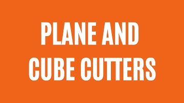 Plane and Cube Cutters - Matrix 9 - Học vẽ trang sức 3D Matrix Gemvision
