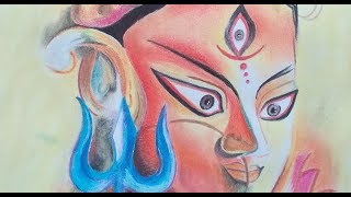 Maa Durga Drawing || Happy Navratri to all of you screenshot 5