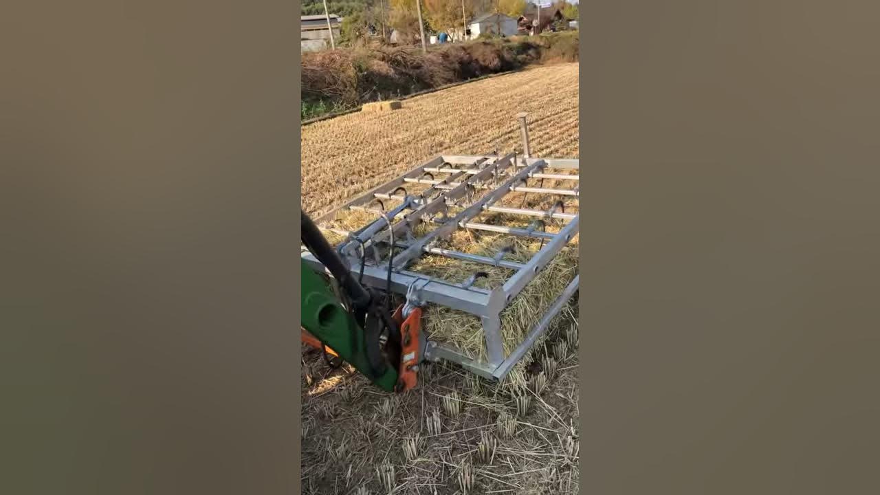small square bale grapple YouTube