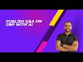 Publish Bulk Q&As to Google Business Profile Using Generative AI
