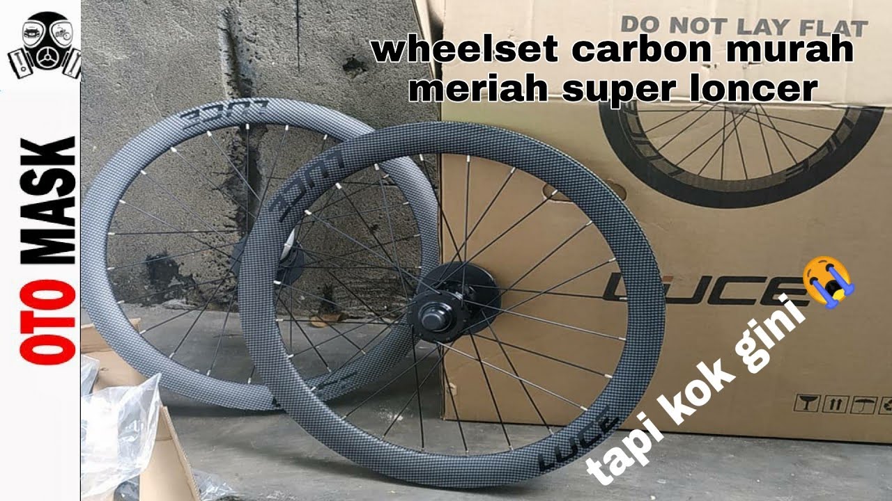 WHEELSET CARBON MURAH MERIAH | LUCE 451 