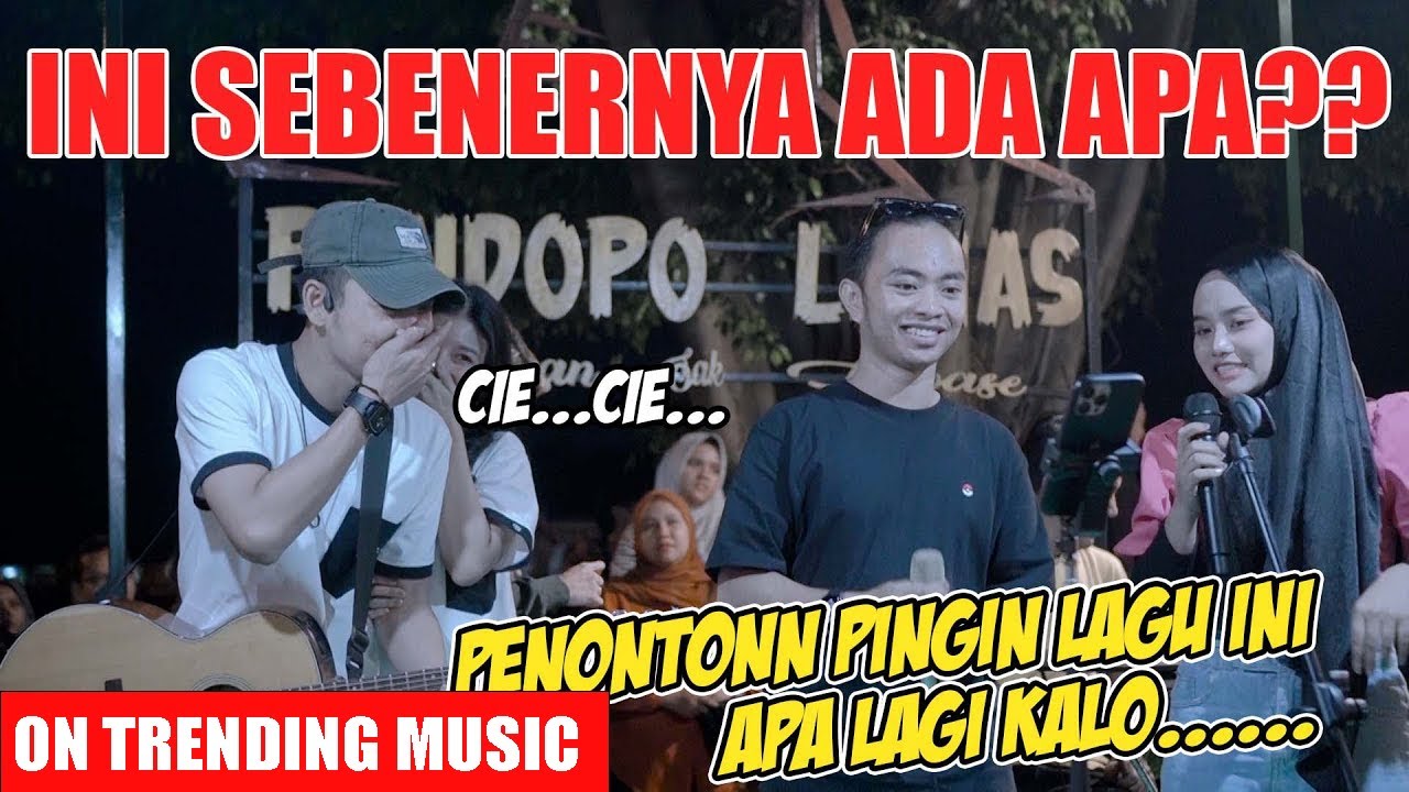 Malu Malu!!!  Buih Jadi Prmadani - Exist (Live Ngamen) Zinidin Zidan Ft. Yaya Nadila