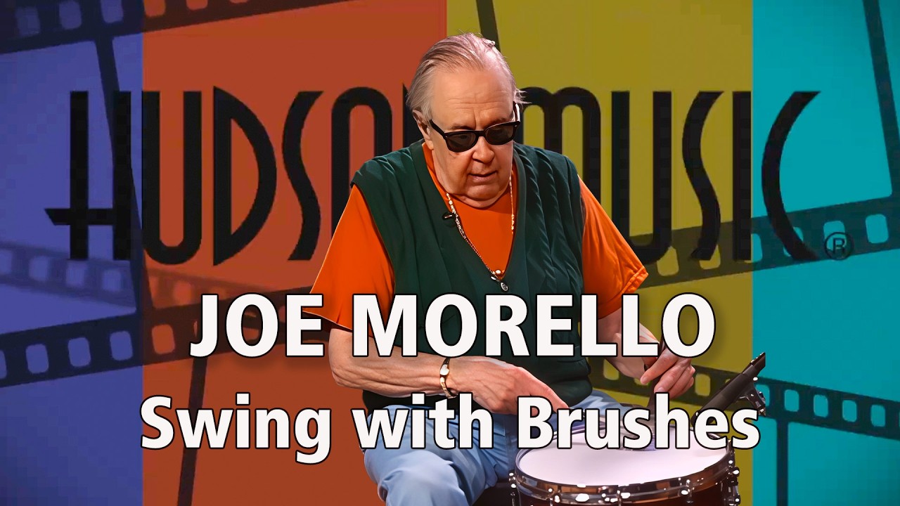 Joe Morello Drums: Swing with Brushes - Master at Work - YouTube