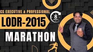 LODR-2015 MARATHON | LODR-2015 | CMSL MARATHON | CS EXECUTIVE CMSL