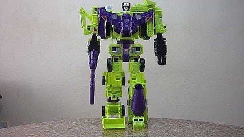 Transformers Generations Combiner Wars Devastator Review Part 2 of 2