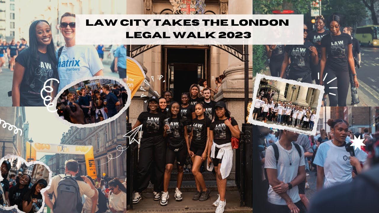 Law City takes part in the London Legal Walk 2023! YouTube