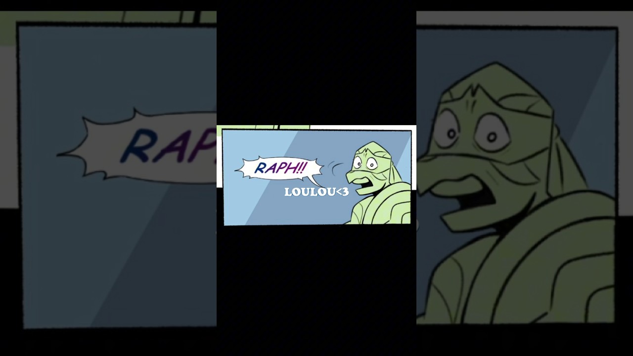 Последствия падения ракушки Донни ||ROTTMNT Comic Dub!|| 