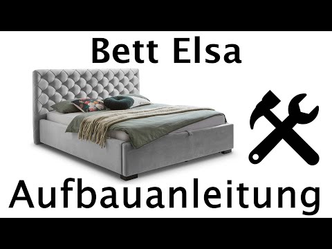 Video: Mehrere Möglichkeiten, ein Bett zusammenzubauen