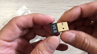 Распаковка. USB Bluetooth 5,0 адаптер.