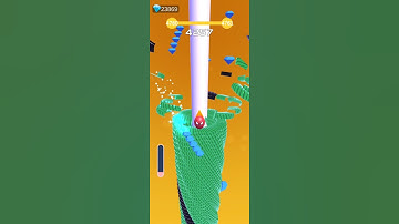 stackball 3d gameplay level score 4760 #shorts #gaming #trending #stackball #tiktok