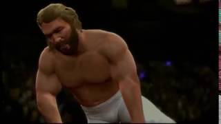 Big John Studd Vs Andre The Giant  15000 Slam Match  Wwe2k14