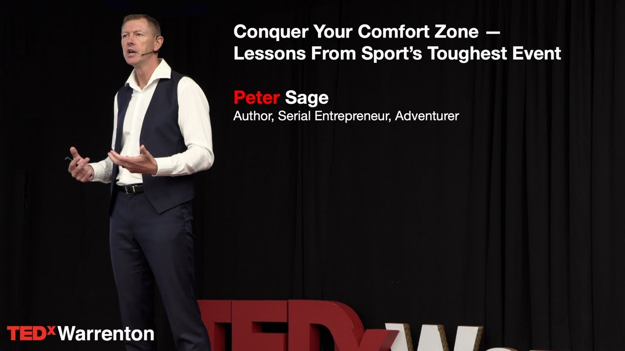 How sport's toughest event taught me to conquer my comfort zone | Peter Sage | TEDxWarrenton
