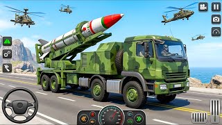 Army Truck Driving Simulator 3D - 米軍トラック＆ヘリコプター大戦 - Android ゲームプレイ screenshot 3
