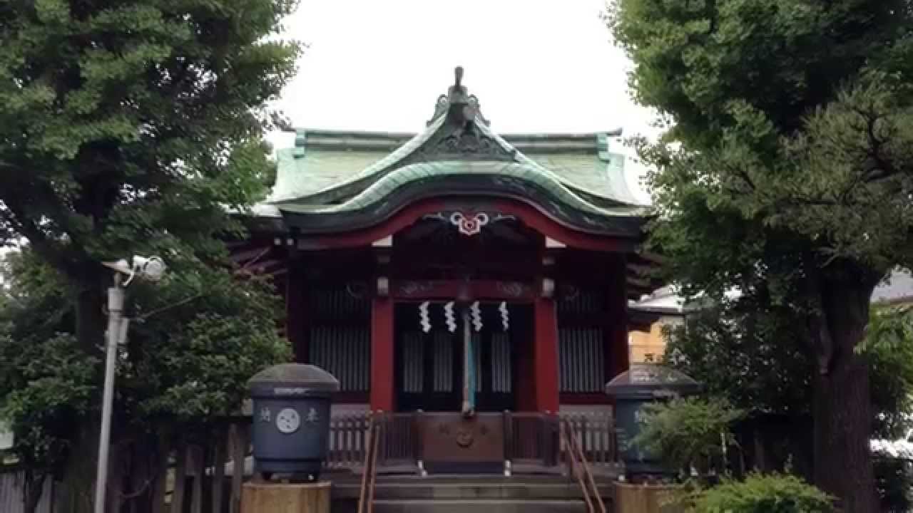 大森八幡神社---東京都大田区 - YouTube