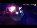 Officers Save Multiple Families from Burning Building.