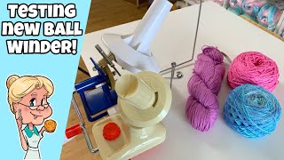 Yarn Ball Winder Comparison - Stanwood & Knit Picks 