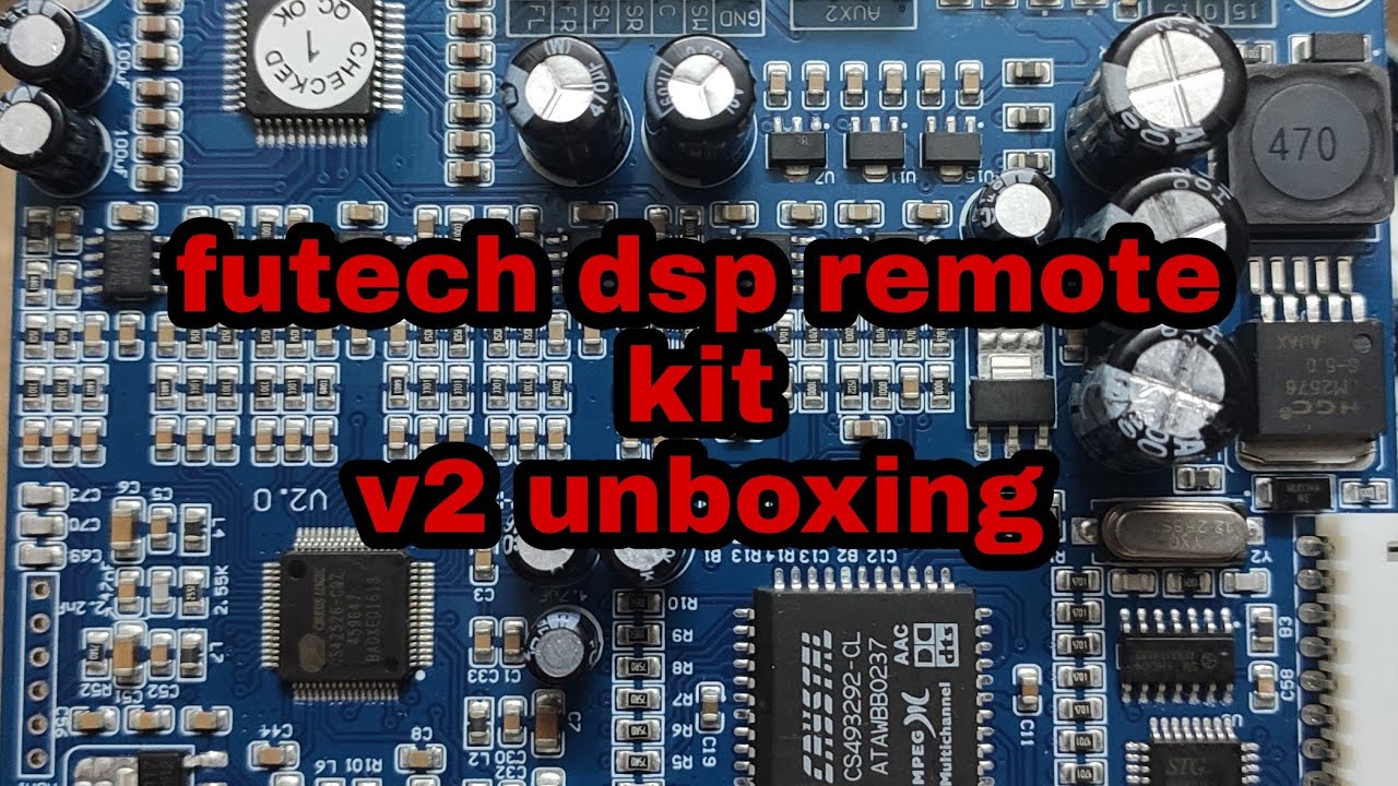 Futech DSP remote kit v2 unboxing YouTube