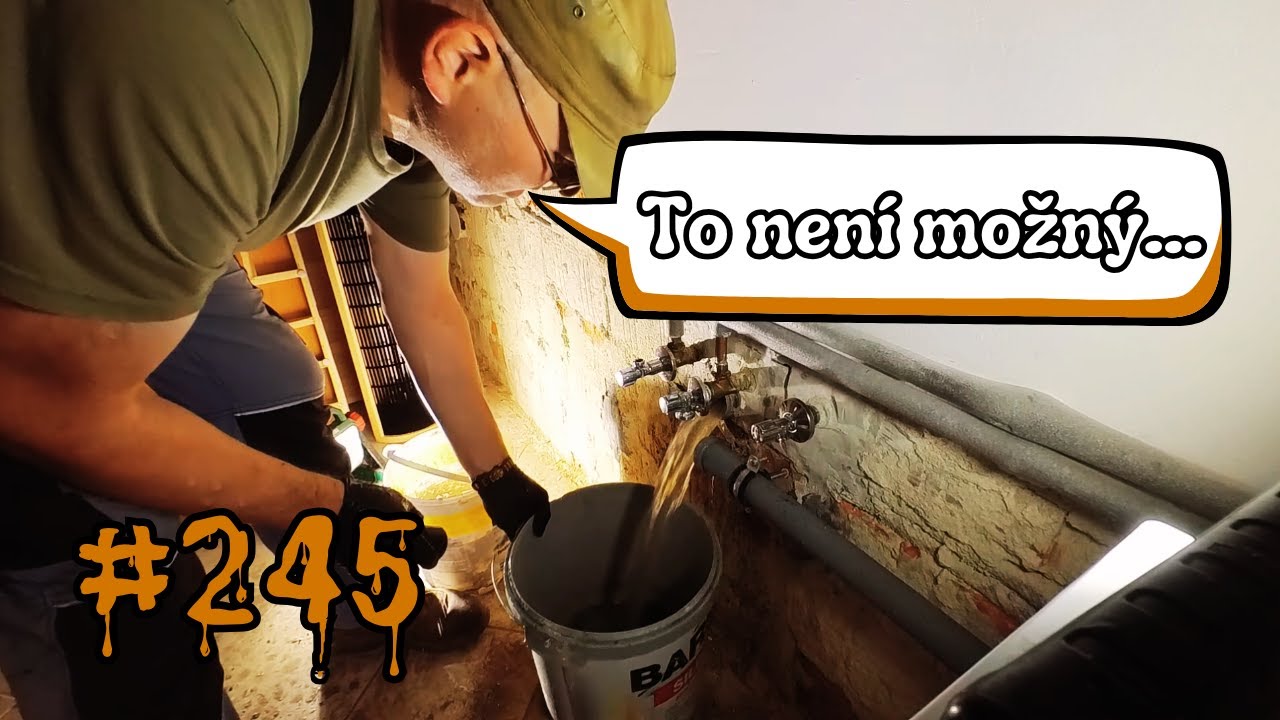 Bude tam trošku vody...💥 |Tak jo, jdu pro čerpadlo... | Drenážní Tsunami 😂 | ČISTIČ ODPADU 