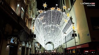 Albacete ya brilla con luz propia tras el encendido de luces de Navidad