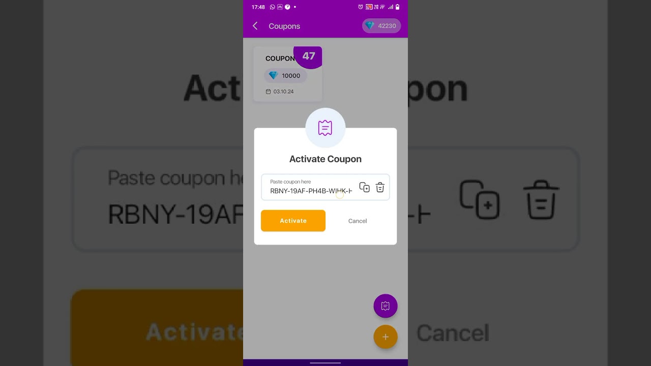 Top follow active coupon code 10000 coupon code
