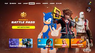 Fortnite SEASON 4 Chapter 7 Battle Pass Updates! (SONIC, KRATOS, GAMING LEGENDS)