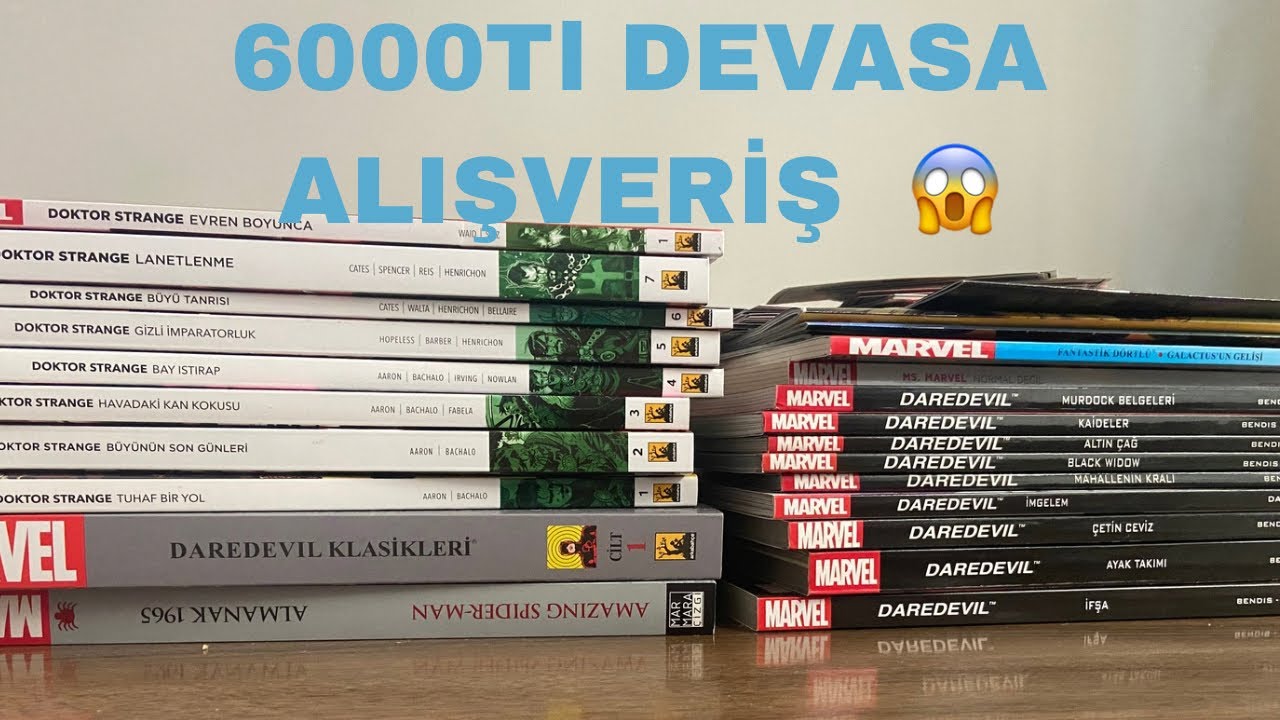 6.000 TL’LİK DEVASA ÇİZGİ ROMAN ALIŞVERİŞİ  @MidplusComic 