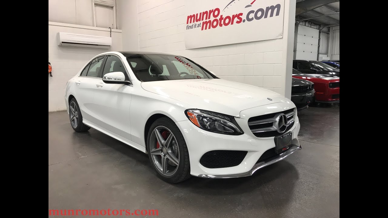 2015 Mercedes C300 Sold Sold Sold 4matic Designo Amg Sport Package Munro Motors