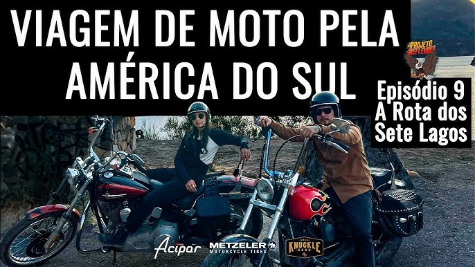 Última publicação da série - Viagem de moto pela América do Sul