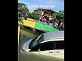 Van crashes into waterway #badroads #automobile #jamaica #car #pothole #news #potholes #travel