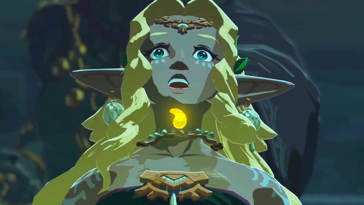 Link Has a Crush On Zelda (All Scenes) - Zelda Tears Of The Kingdom 2023 