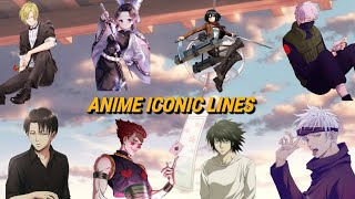 Iconic Anime Lines ✨ (3)