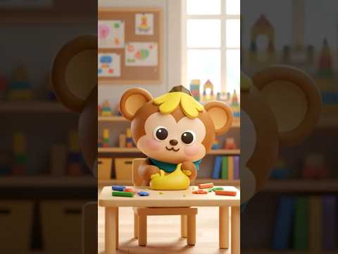 🐵모야몽과 독구의 클레이놀이🐶 #리틀천재 #모야몽 #클레이 #클레이놀이 #shorts